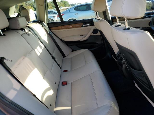 5UXWX7C53DL980557 - 2013 BMW X3 XDRIVE35I GRAY photo 10