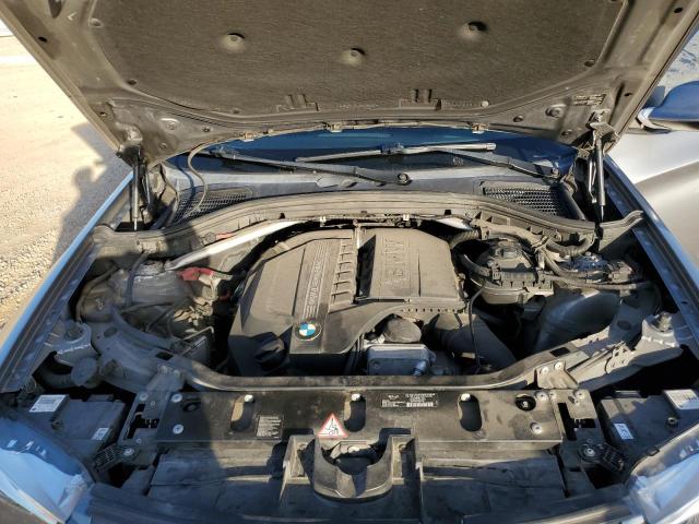 5UXWX7C53DL980557 - 2013 BMW X3 XDRIVE35I GRAY photo 11