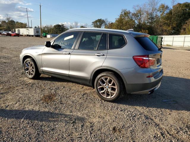5UXWX7C53DL980557 - 2013 BMW X3 XDRIVE35I GRAY photo 2