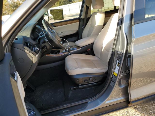5UXWX7C53DL980557 - 2013 BMW X3 XDRIVE35I GRAY photo 7