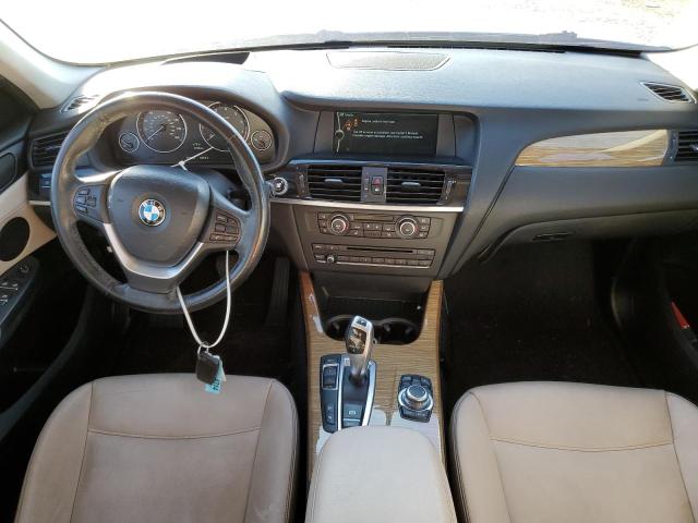 5UXWX7C53DL980557 - 2013 BMW X3 XDRIVE35I GRAY photo 8