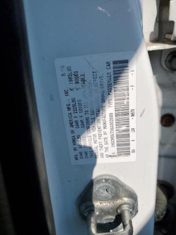 1HGCM56796A002689 - 2006 HONDA ACCORD EX Белый фото 12