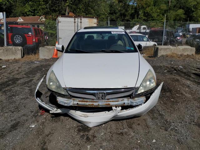 1HGCM56796A002689 - 2006 HONDA ACCORD EX Белый фото 5