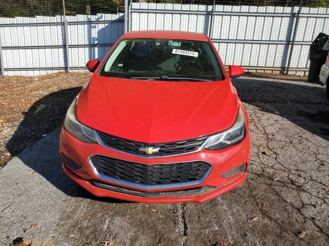 1G1BE5SM7H7176742 - 2017 CHEVROLET CRUZE LT RED photo 5