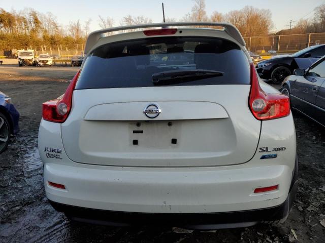 JN8AF5MV2CT127412 - 2012 NISSAN JUKE S WHITE photo 6