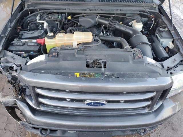 1FTNW20L24EC97517 - 2004 FORD F250 SUPER DUTY GRAY photo 11