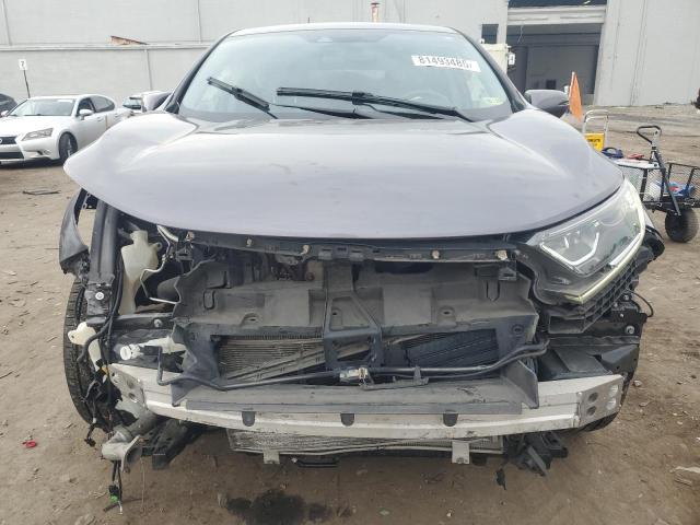 7FARW1H87HE040230 - 2017 HONDA CR-V EXL GRAY photo 5