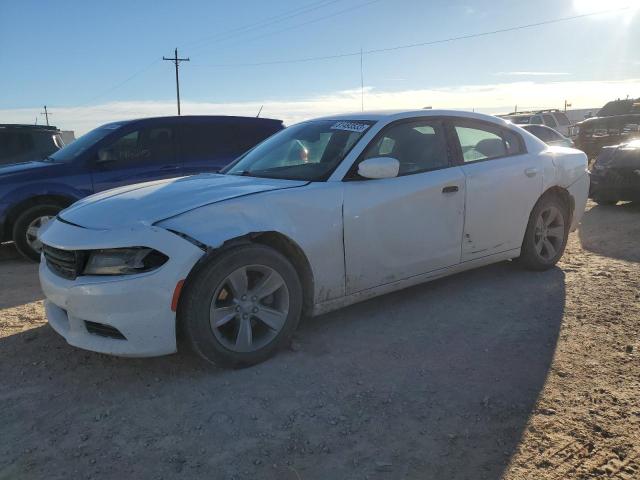 2C3CDXHG0JH152096 - 2018 DODGE CHARGER SXT PLUS WHITE photo 1