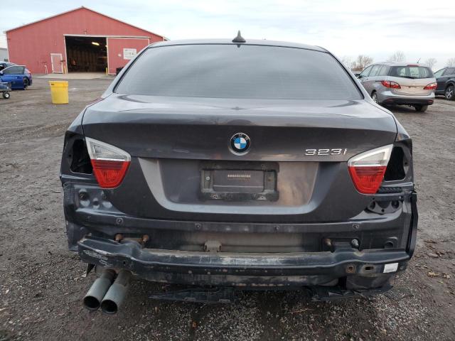 WBAVH13508KC98514 - 2008 BMW 323 I GRAY photo 6