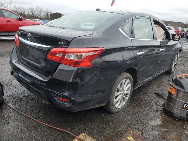 3N1AB7AP0KY446194 - 2019 NISSAN SENTRA S BLACK photo 3