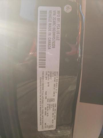 2C4RC1BG9MR576339 - 2021 CHRYSLER PACIFICA TOURING L BLACK photo 12