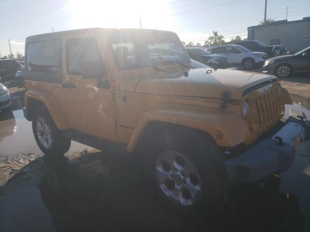 1C4AJWBG6DL516821 - 2013 JEEP WRANGLER SAHARA GOLD photo 4