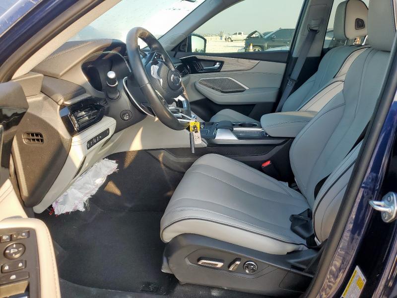 5J8YE1H87NL021486 - 2022 ACURA MDX ADVANCE BLUE photo 7