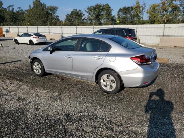 19XFB2F52DE053962 - 2013 HONDA CIVIC LX Gümüş fotoğraf 2