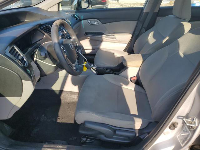 19XFB2F52DE053962 - 2013 HONDA CIVIC LX Gümüş fotoğraf 7