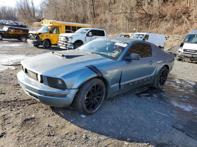 1ZVHT80N985112795 - 2008 FORD MUSTANG BLUE photo 1
