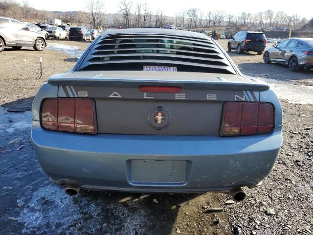 1ZVHT80N985112795 - 2008 FORD MUSTANG BLUE photo 6