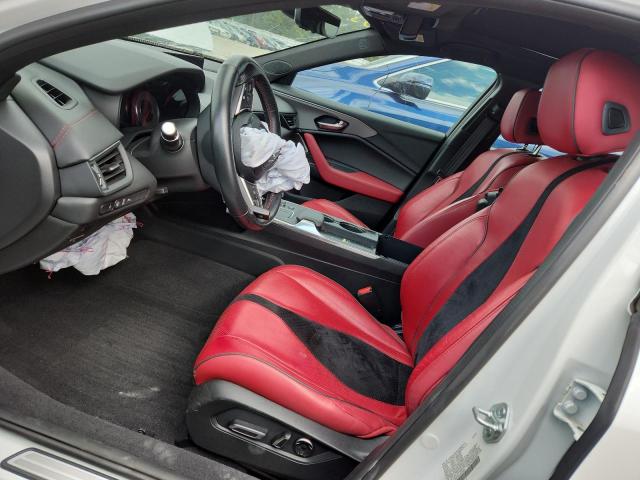 19UUB5F50NA003625 - 2022 ACURA TLX TECH A WHITE photo 7