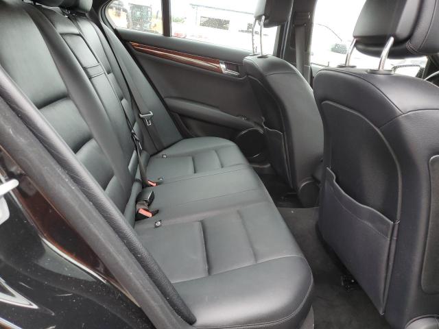 WDDGF8BBXAF490834 - 2010 MERCEDES-BENZ C 300 4MATIC BLACK photo 10