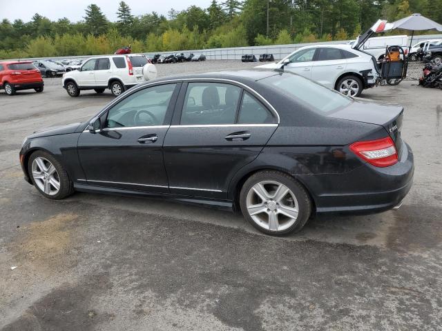 WDDGF8BBXAF490834 - 2010 MERCEDES-BENZ C 300 4MATIC BLACK photo 2