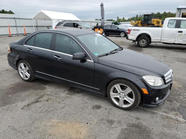WDDGF8BBXAF490834 - 2010 MERCEDES-BENZ C 300 4MATIC BLACK photo 4