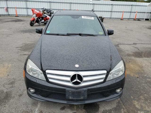 WDDGF8BBXAF490834 - 2010 MERCEDES-BENZ C 300 4MATIC BLACK photo 5