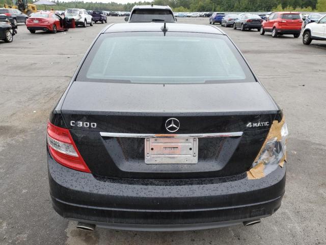 WDDGF8BBXAF490834 - 2010 MERCEDES-BENZ C 300 4MATIC BLACK photo 6