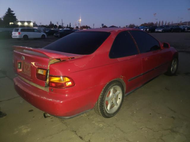 2HGEJ1122SH530544 - 1995 HONDA CIVIC EX RED photo 3