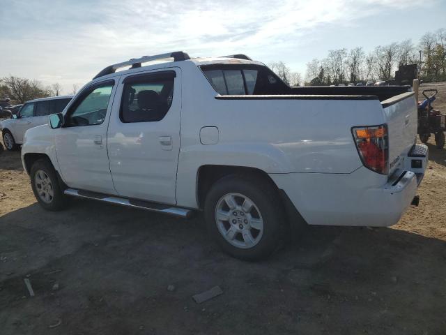 2HJYK16567H538547 - 2007 HONDA RIDGELINE RTL WHITE photo 2