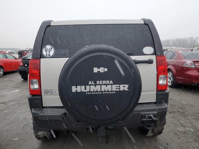 5GTDN136968128751 - 2006 HUMMER H3 SILVER photo 6