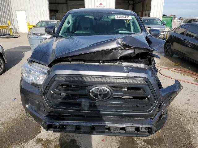 3TYAX5GN6NT047864 - 2022 TOYOTA TACOMA DOUBLE CAB GRAY photo 5