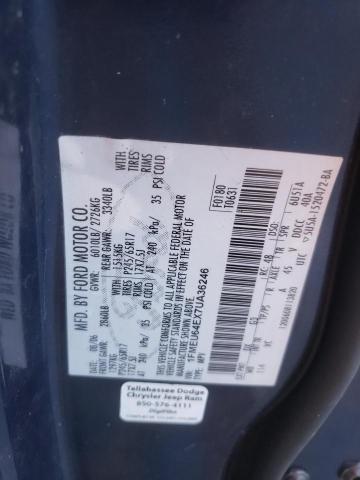 1FMEU64EX7UA36246 - 2007 FORD EXPLORER EDDIE BAUER Azul foto 13