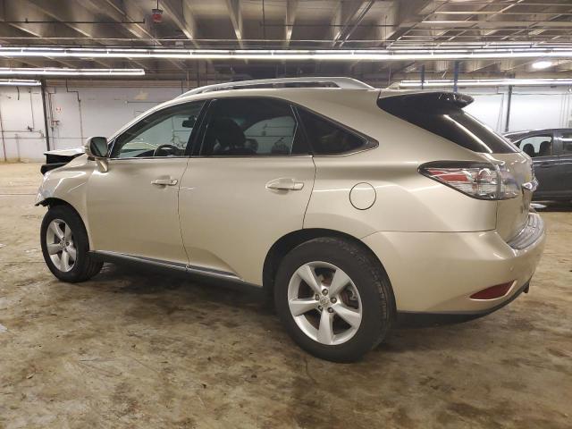 2T2BK1BA0BC110100 - 2011 LEXUS RX 350 BEIGE photo 2