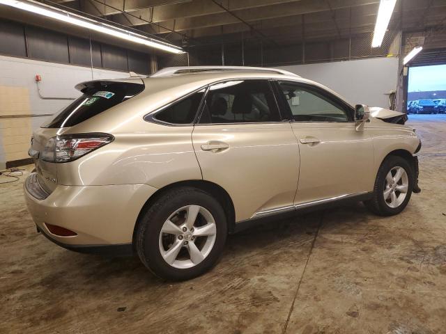 2T2BK1BA0BC110100 - 2011 LEXUS RX 350 BEIGE photo 3