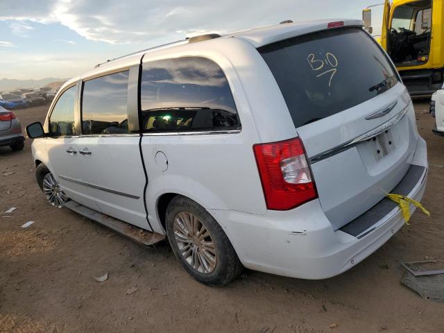 2C4RC1CG7ER310737 - 2014 CHRYSLER TOWN & COU TOURING L WHITE photo 2