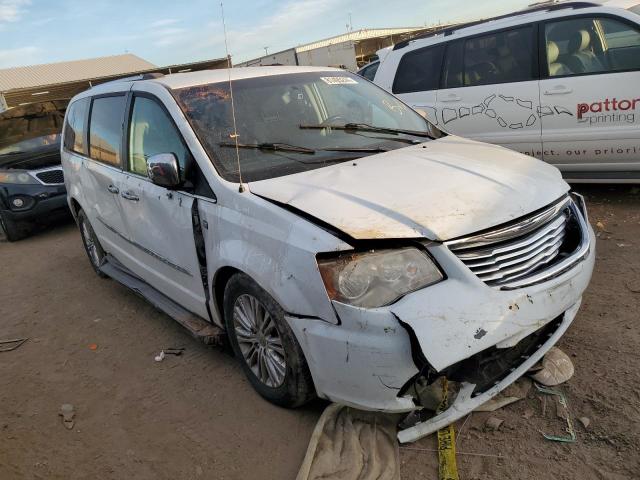 2C4RC1CG7ER310737 - 2014 CHRYSLER TOWN & COU TOURING L WHITE photo 4