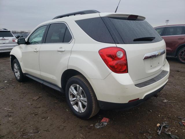 1GNALPEKXDZ113994 - 2013 CHEVROLET EQUINOX LT WHITE photo 2