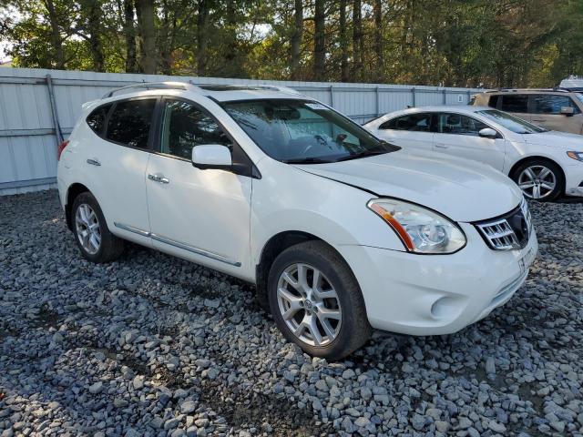 JN8AS5MV7DW650081 - 2013 NISSAN ROGUE S 白色 照片 4