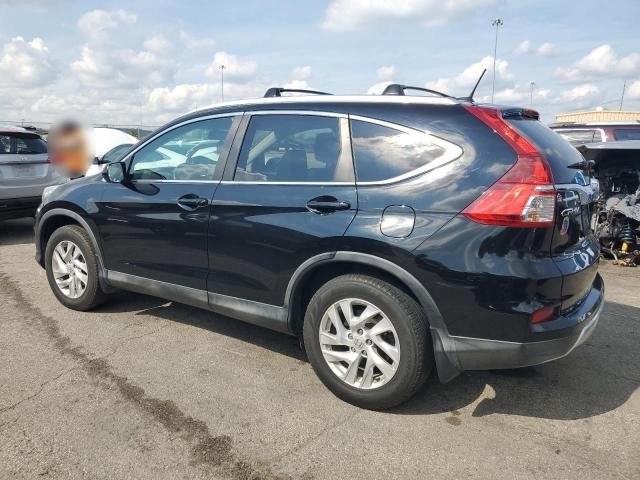 2HKRM4H75FH693325 - 2015 HONDA CR-V EXL BLACK photo 2