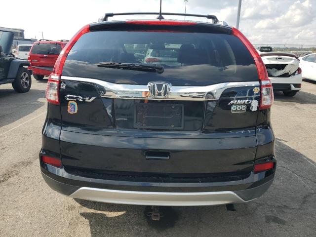 2HKRM4H75FH693325 - 2015 HONDA CR-V EXL BLACK photo 6