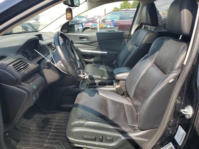 2HKRM4H75FH693325 - 2015 HONDA CR-V EXL BLACK photo 7