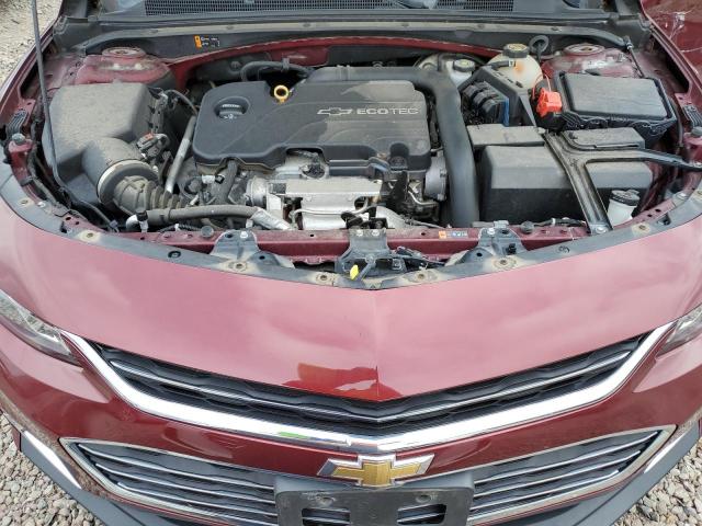 1G1ZE5ST6GF242191 - 2016 CHEVROLET MALIBU LT მუქწითელი ფოტო 11