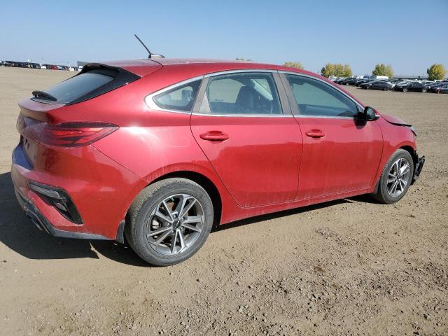 KNAF55AC0N5141451 - 2022 KIA FORTE EX წითელი ფოტო 3