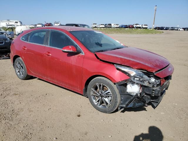 KNAF55AC0N5141451 - 2022 KIA FORTE EX წითელი ფოტო 4