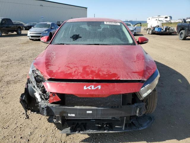 KNAF55AC0N5141451 - 2022 KIA FORTE EX წითელი ფოტო 5