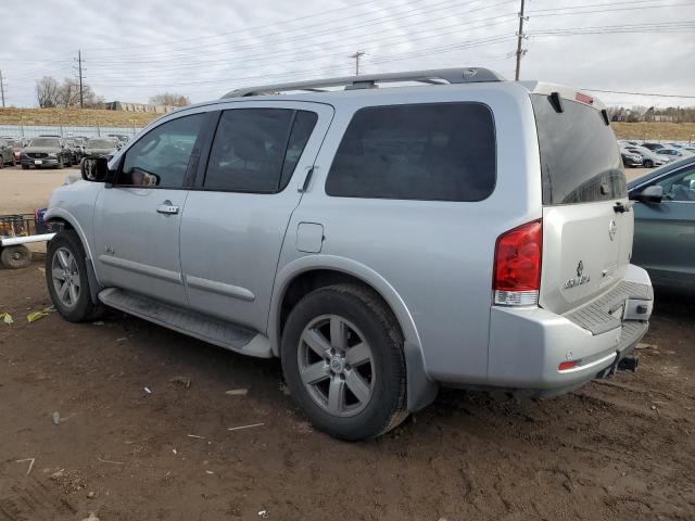 5N1AA08C99N607803 - 2009 NISSAN ARMADA SE SILVER photo 2