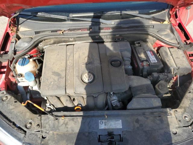 3VWDX7AJ0CM340440 - 2012 VOLKSWAGEN JETTA SE Qırmızı foto 11