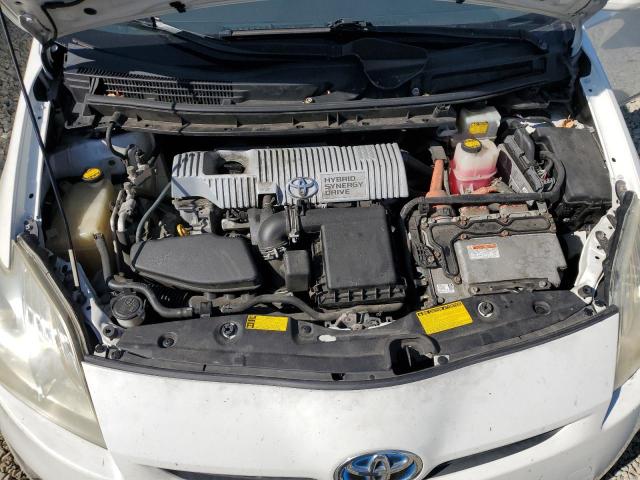 JTDKN3DUXA0240280 - 2010 TOYOTA PRIUS WHITE photo 11