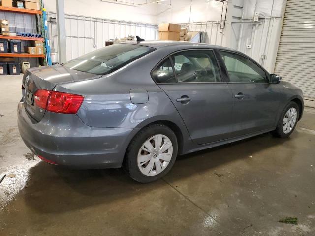 3VWD17AJ7EM399733 - 2014 VOLKSWAGEN JETTA SE GRAY photo 3