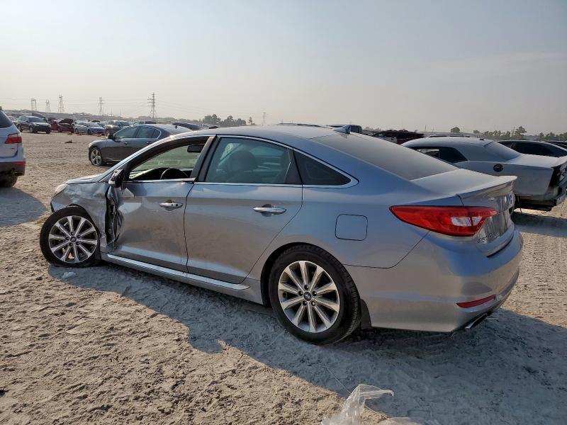 5NPE34AF7GH400870 - 2016 HYUNDAI SONATA SPORT SILVER photo 2